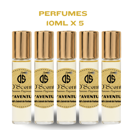 Perfumes 10ml x 5