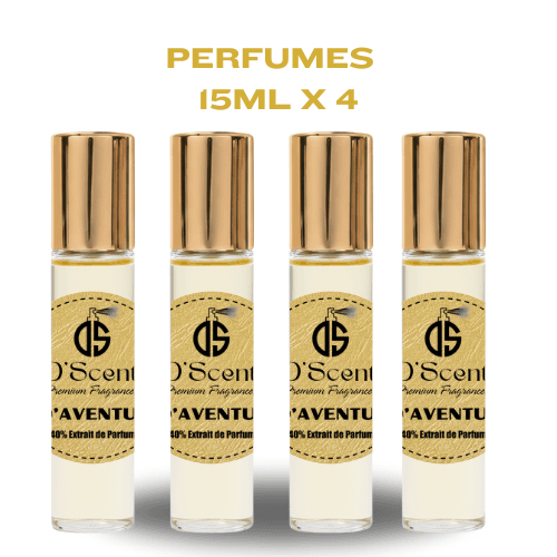 Perfumes 15ml x 4